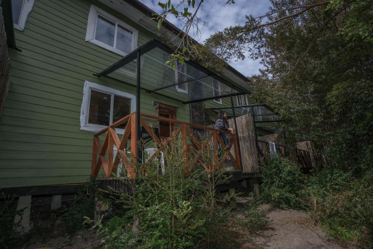 Cabanas Ensenada Bosque Nativo Exterior foto