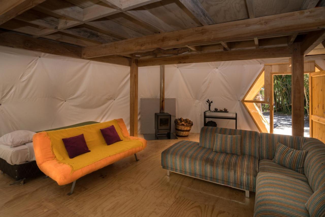 Cabanas Ensenada Bosque Nativo Exterior foto