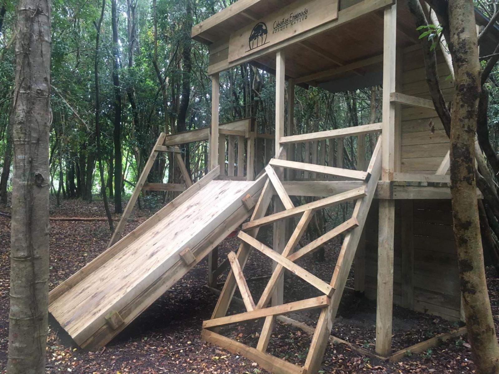 Cabanas Ensenada Bosque Nativo Exterior foto